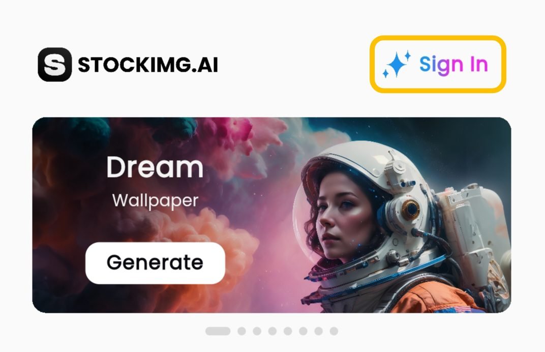 Stockimg Ai Sign up