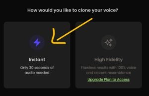 Play ht free voice Cloning 