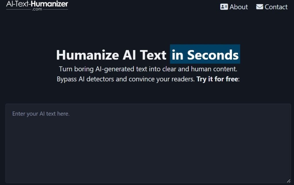 Best ai text to humanize converter online free